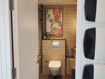 Bathroom in 2 BHK Apartment at Lodha Trump Tower, Worli – for Sale