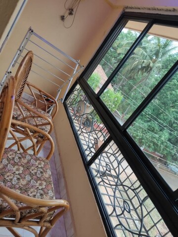 Balcony in 2 BHK Apartment at Siolim – for Rent