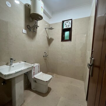 Bathroom in 3 BHK Builder Floor at Risland Sky Mansion, Chattarpur – for Sale