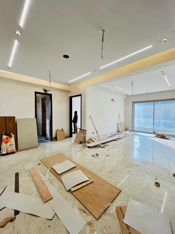 Living Room in 3.5 BHK Builder Floor at Ansal API Esencia, Sector 67 – for Sale