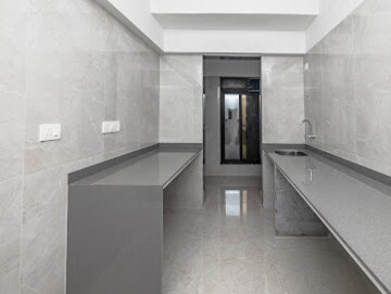 Kitchen in 3 BHK Apartment at Kanakia Paris, Bandra East – for Rent