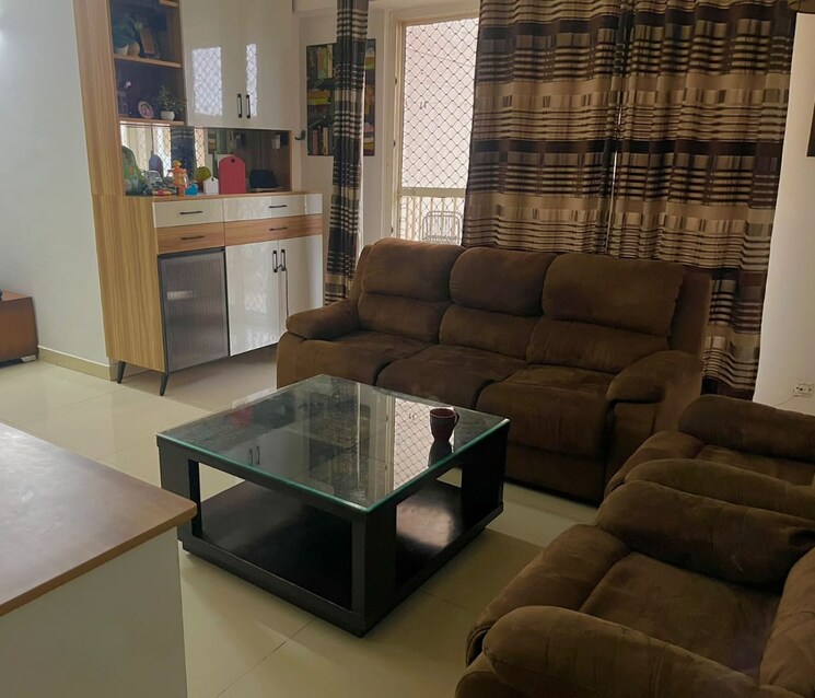 Living Room, fusion-homes 3 Bedroom 1980 Sq.Ft. Apartment In Tech Zone 4 Greater Noida Greater Noida 8044602