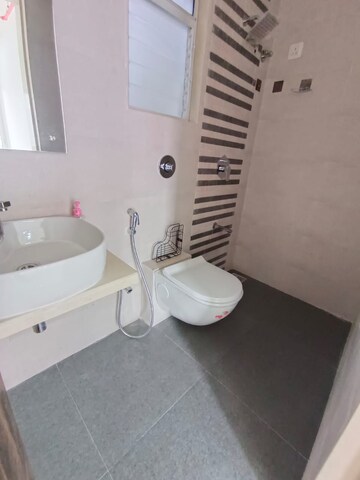 Bathroom in 1 BHK Apartment at JVM Corner Stone, Naupada – for Sale