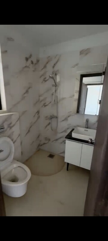 Bathroom in 2 BHK Apartment at Risland The Icon, Dhokali – for Rent