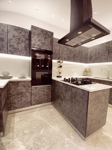 Kitchen in 4 BHK Builder Floor at SS Mayfield Gardens, Sector 51 – for Sale