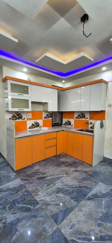 Kitchen in 2 BHK Builder Floor at Dwarka Mor – for Rent