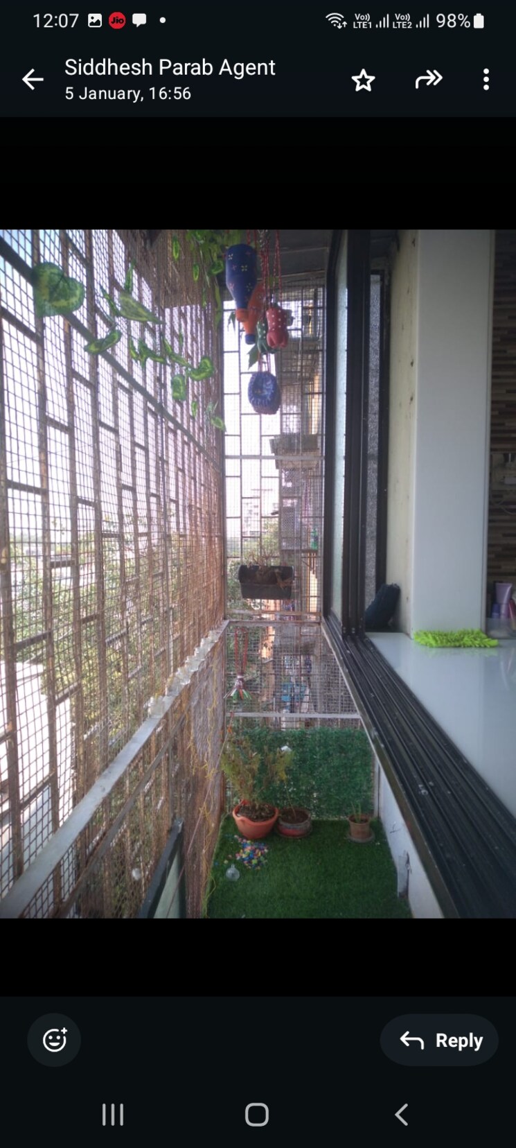 Balcony, matunga west 1 RK 225 Sq.Ft. Apartment In Matunga West Mumbai 8044858