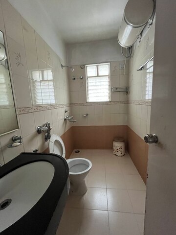Bathroom in 3 BHK Apartment at KB Palladion Apartment, Baner – for Rent
