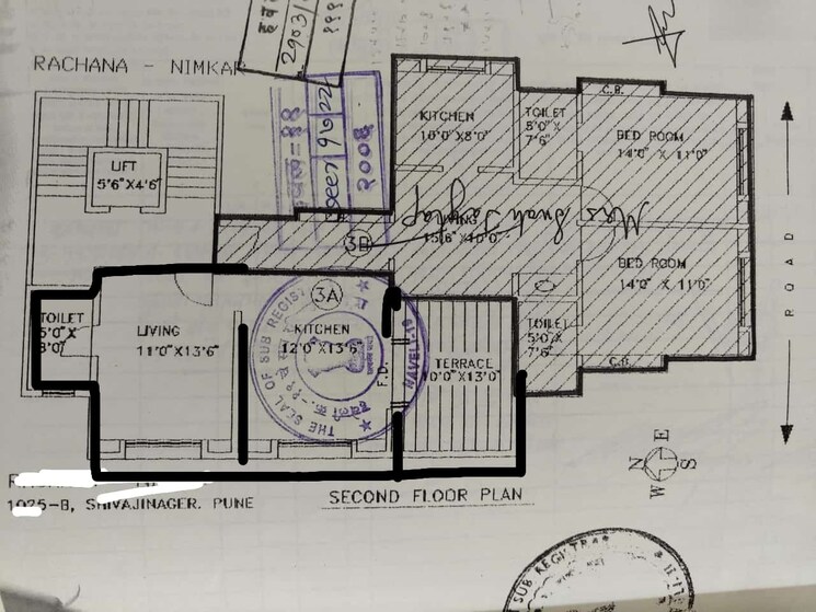 Floor Plan, kb-palladion-apartment 3 Bedroom 1318 Sq.Ft. Apartment In Baner Pune 8044907