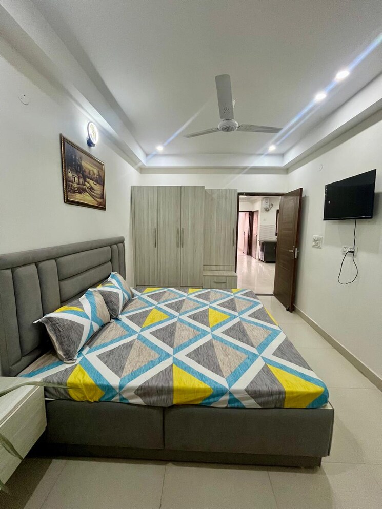 Bedroom, paramount-heritage 3 Bedroom 1850 Sq.Ft. Independent House In Ambala Highway Zirakpur 8044965