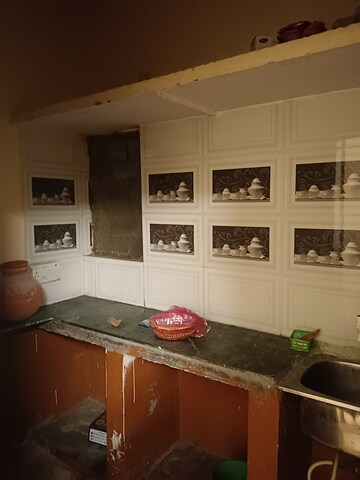 Kitchen in 1 BHK Apartment at Dilshad Garden – for Rent