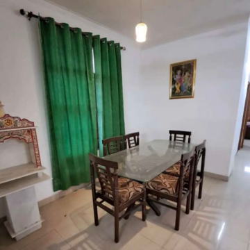 Living Room in 3 BHK Apartment at RKM Springdale Tower II, Vip Road – for Rent