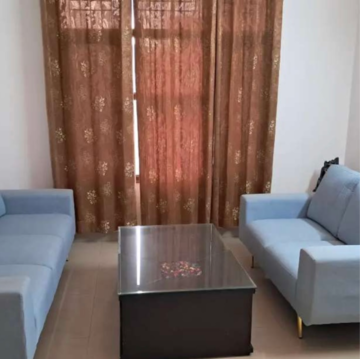 Living Room in 3 BHK Apartment at RKM Springdale Tower II, Vip Road – for Rent
