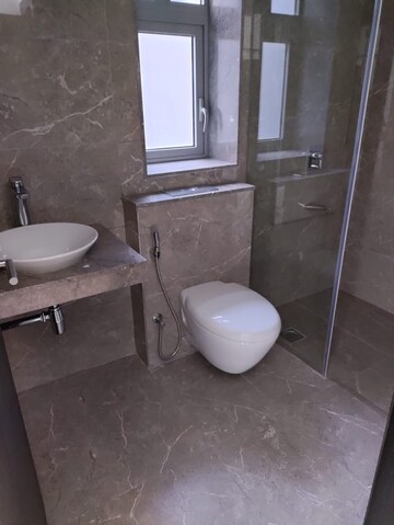Bathroom in 3 BHK Apartment at Oberoi Realty Esquire, Goregaon East – for Rent