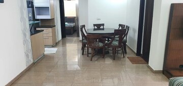 Living Room in 3.5 BHK Apartment at Vaibhav Khand – for Rent