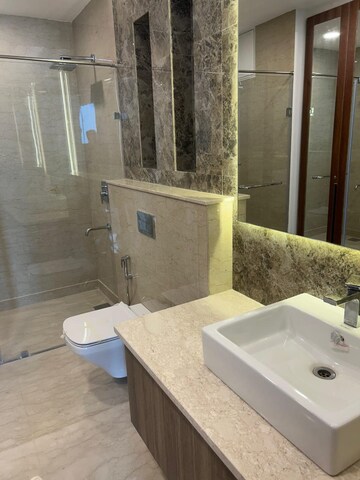 Kitchen in 4 BHK Apartment at Ambience Creacions, Sector 22 – for Rent