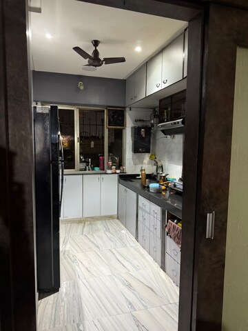 Kitchen in 2 BHK Apartment at Kabra Hyde Park, Manpada – for Rent