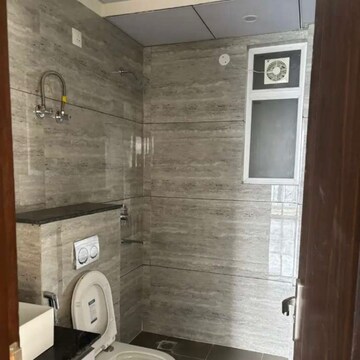 Bathroom in 3 BHK Apartment at Aura Gazania, High Ground – for Rent