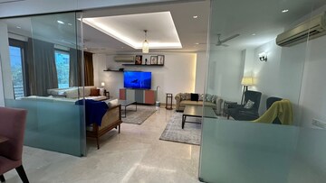 Living Room in 3.5 BHK Apartment at Defence Colony – for Rent