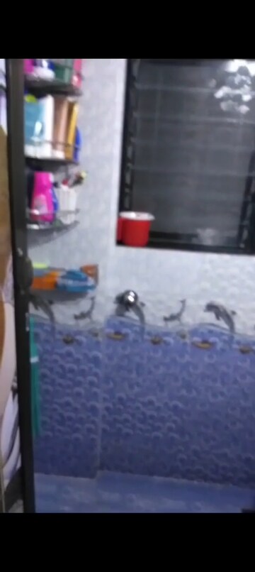 Bathroom in 1 BHK Apartment at Rushi Vihar, Virar East – for Rent