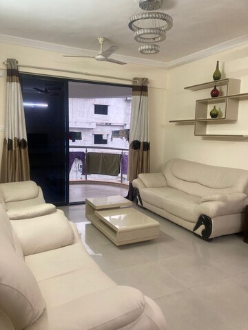 Living Room in 3 BHK Apartment at Saarrthi Echelon, Baner – for Rent