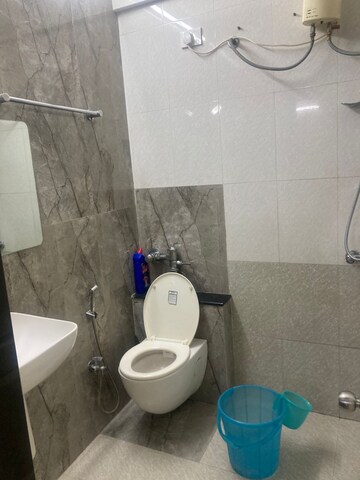 Bathroom in 3 BHK Apartment at Saarrthi Echelon, Baner – for Rent