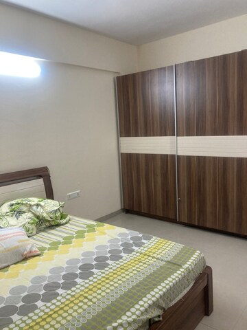 Bedroom in 3 BHK Apartment at Saarrthi Echelon, Baner – for Rent