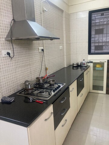 Kitchen in 3 BHK Apartment at Saarrthi Echelon, Baner – for Rent