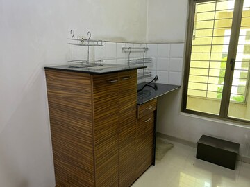 Kitchen in 2.5 BHK Apartment at Oberoi Realty Woods, Goregaon East – for Rent
