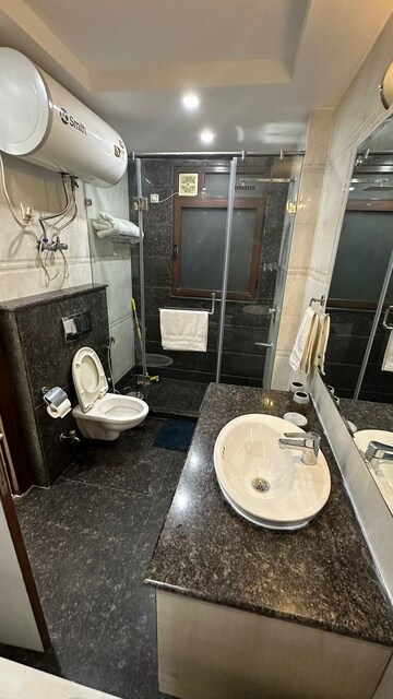 Attached Bathroom in 3 BHK Apartment at Defence Colony – for Rent
