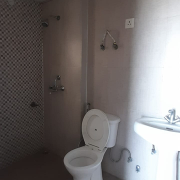 Bathroom in 1 BHK Apartment at Aditya Urban Homes, Shahpur Bamheta – for Rent