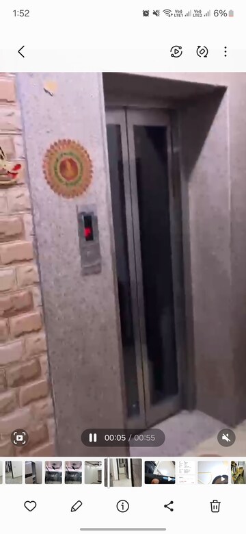 Building Lobby in 2 BHK Builder Floor at Laxmi Nagar – for Rent