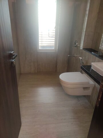 Bathroom in 3 BHK Apartment at Runwal Elegante, Andheri West – for Rent