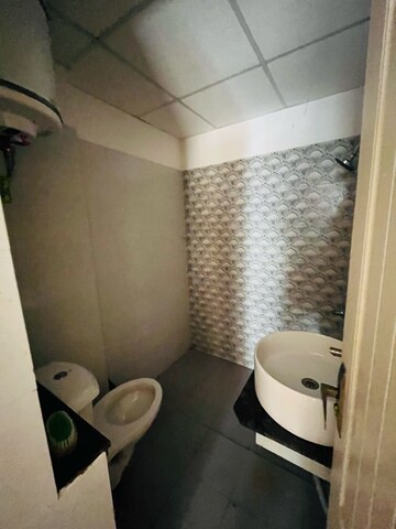 Bathroom in 3 BHK Apartment at Sushma Valencia, Nagla Road – for Rent