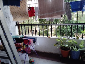 Balcony in 2 BHK Apartment at Surana Saffron Avenue, Bavdhan – for Rent