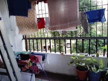 Balcony in 2 BHK Apartment at Surana Saffron Avenue, Bavdhan – for Rent