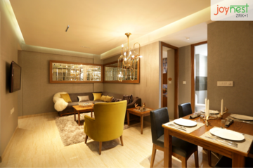 Living Room in 3 BHK Apartment at Ambala Highway – for Sale