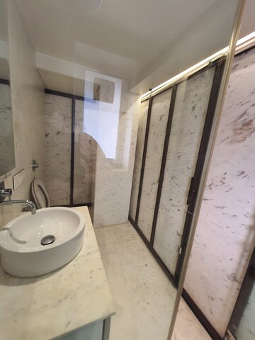 Bathroom in 3 BHK Apartment at Ekta Heights Khar West, Khar West – for Rent