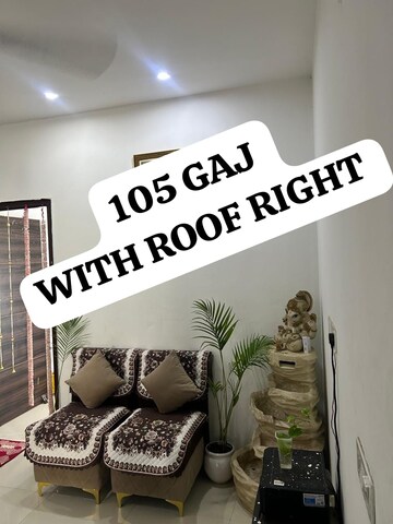 Living Room in 3 BHK Builder Floor at Peer Mucchalla – for Sale