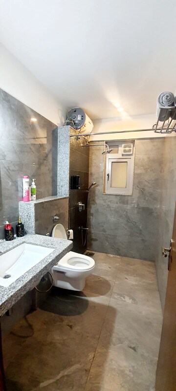Bathroom in 3 BHK Apartment at Magarpatta City Roystonea, Hadapsar – for Sale
