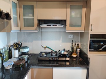 Kitchen in 3 BHK Apartment at Puranik Abitante, Bavdhan – for Rent