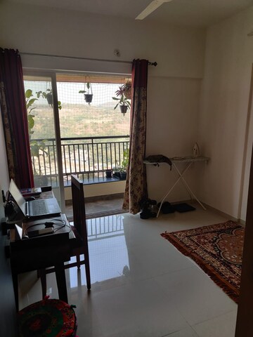 Living Room in 3 BHK Apartment at Puranik Abitante, Bavdhan – for Rent