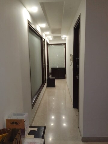 Building Lobby in 3 BHK Apartment at Greater Kailash I – for Rent