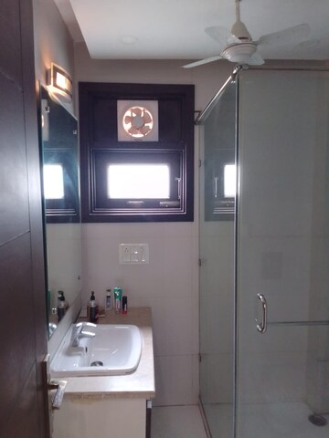 Bathroom in 3 BHK Apartment at Greater Kailash I – for Rent