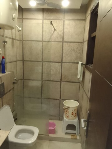 Bathroom in 3 BHK Apartment at Greater Kailash I – for Rent