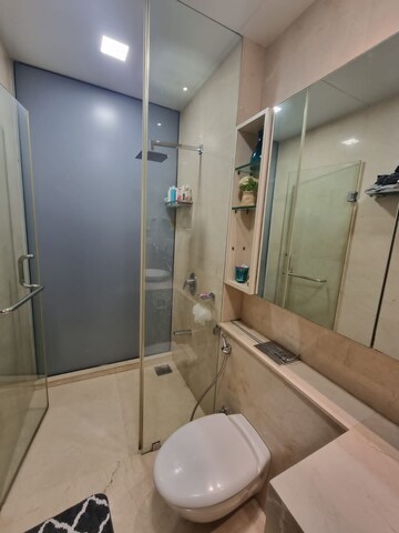 Bathroom in 3 BHK Apartment at Oberoi Exquisite Goregaon, Goregaon East – for Rent