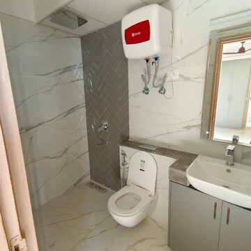 Bathroom in 2 BHK Apartment at Unitech Uniworld Resorts-The Residences, Islampur – for Sale
