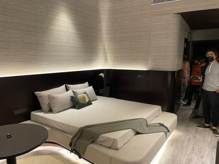 Bedroom, wave-city-center Studio 656 Sq.Ft. Apartment In Sector 32 Noida 8045826