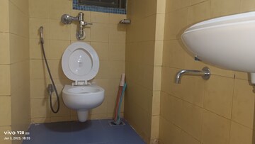Bathroom in 2 BHK Apartment at Everest World Morning Glory CHS Ltd, Kolshet Road – for Rent