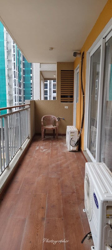 Balcony in 3 BHK Apartment at Gomti Nagar – for Rent
